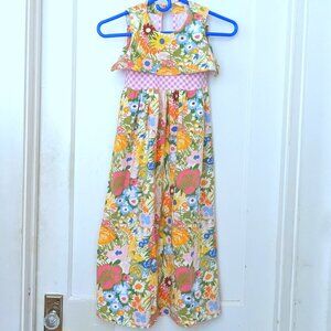 Matilda Jane Far Out Maxi Dress Boho Floral Girls Size 6 years